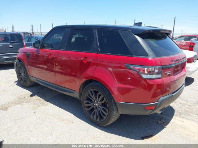 SALWR2FE3HA163142 Land Rover Range Rover Sport 5.0l V8 Supercharged/5.0l V8 Supercharged Dynamic