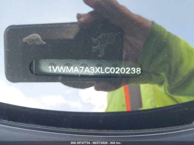 1VWMA7A3XLC020238 Volkswagen Passat 2.0t R-line