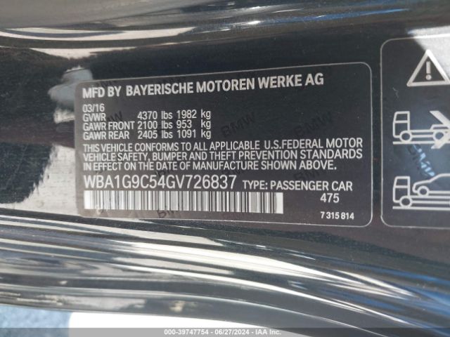 WBA1G9C54GV726837 BMW 228i Xdrive