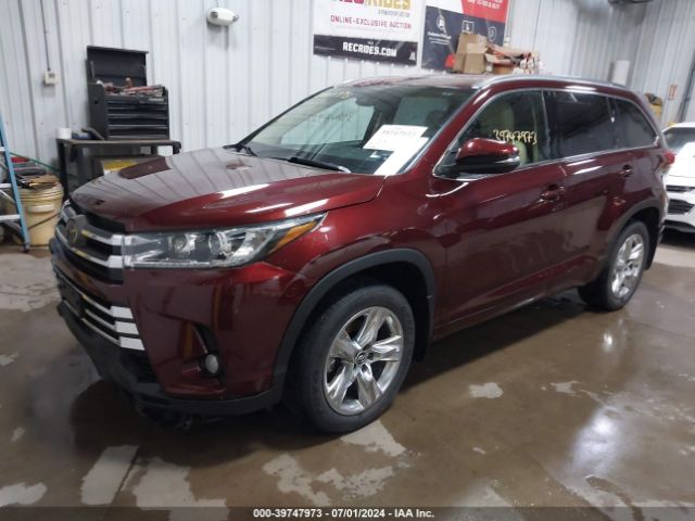 5TDDZRFHXJS835403 Toyota Highlander Limited