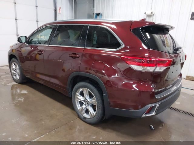 5TDDZRFHXJS835403 Toyota Highlander Limited