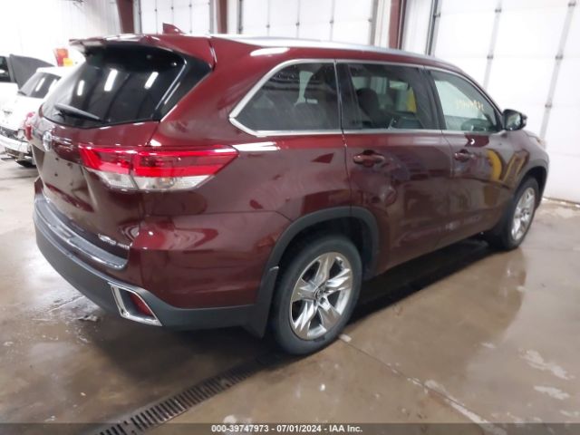 5TDDZRFHXJS835403 Toyota Highlander Limited