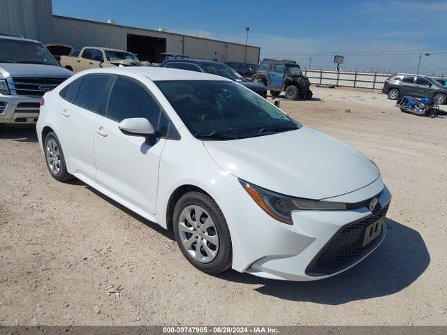 Toyota COROLLA LE 2020 5YFEPRAE3LP035710 Image 1