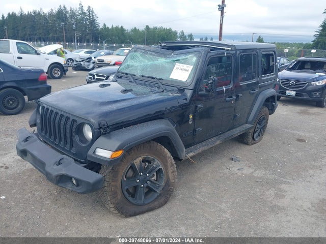 1C4HJXDG2NW120757 Jeep Wrangler Unlimited Sport Altitude 4x4
