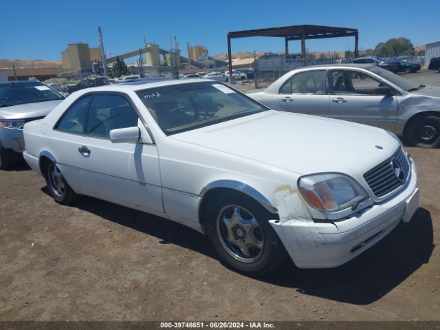 1999 MERCEDES-BENZ CL 500 WDBGA70G5XA420809