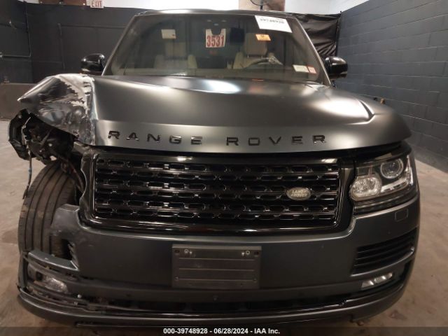 SALGS2FV5HA347006 Land Rover Range Rover 3.0l V6 Supercharged Hse