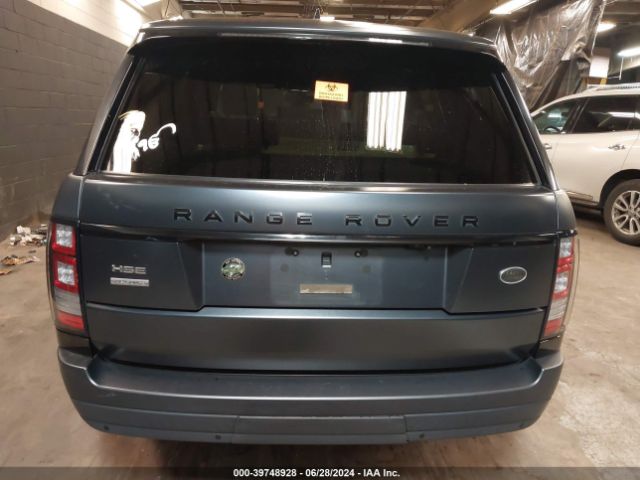 SALGS2FV5HA347006 Land Rover Range Rover 3.0l V6 Supercharged Hse