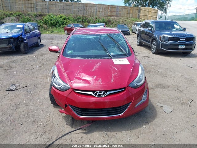 Hyundai ELANTRA SE 2015 KMHDH4AEXFU358697 Image 12
