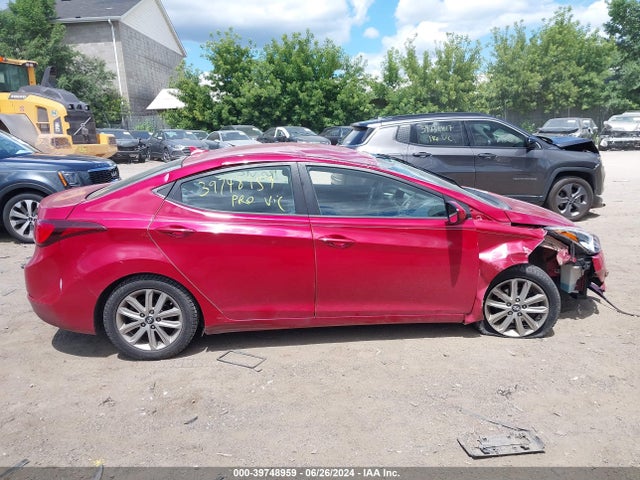 Hyundai ELANTRA SE 2015 KMHDH4AEXFU358697 Image 13