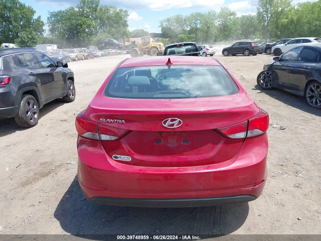 Hyundai ELANTRA SE 2015 KMHDH4AEXFU358697 Image 16