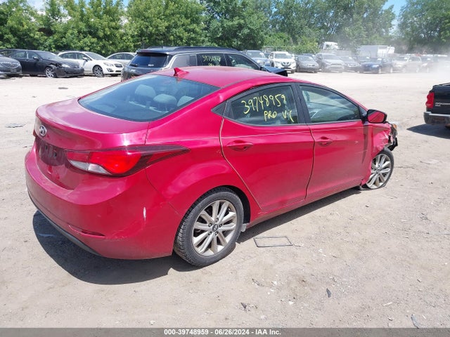 Hyundai ELANTRA SE 2015 KMHDH4AEXFU358697 Image 4
