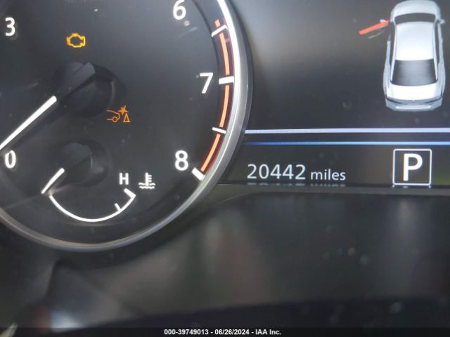 1N4BL4DW8NN388682 Nissan Altima Sv Intelligent Awd