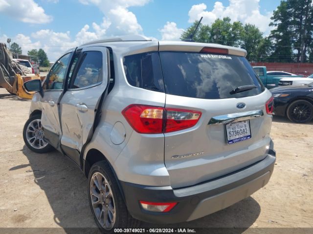 MAJ6S3KL3KC277262 Ford Ecosport Titanium