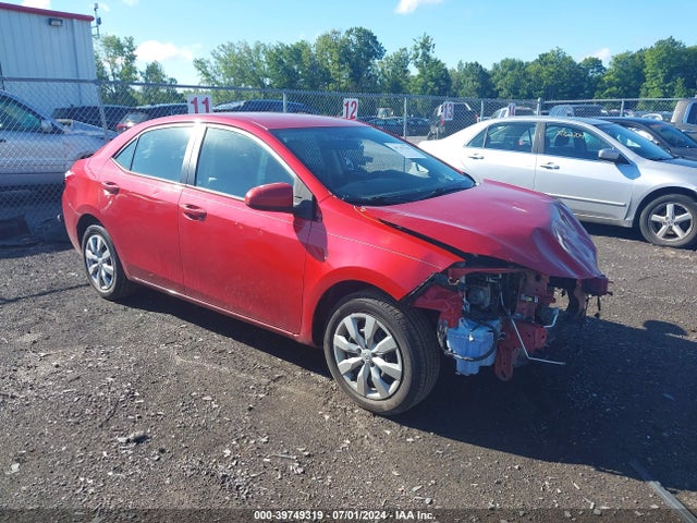 Toyota COROLLA LE 2016 2T1BURHE8GC734614 Image 1