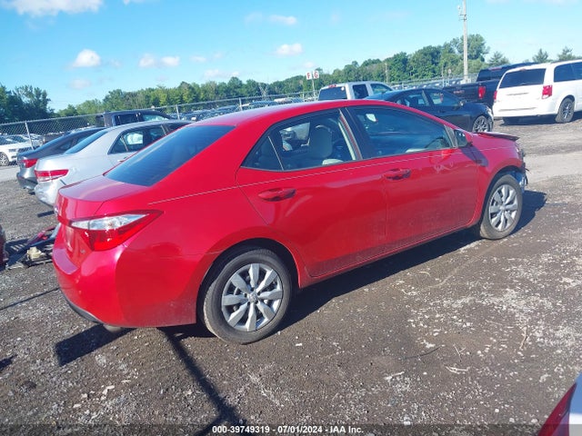 Toyota COROLLA LE 2016 2T1BURHE8GC734614 Image 4