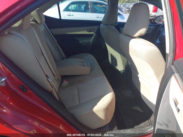 Toyota COROLLA LE 2016 2T1BURHE8GC734614 Image 8