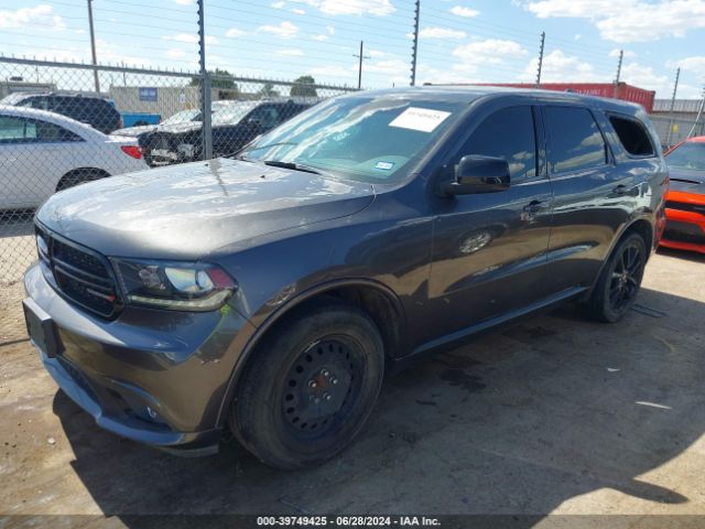 1C4RDHAG0KC847446 Dodge Durango Sxt Plus Rwd
