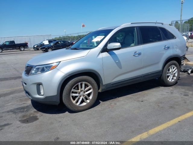 5XYKT3A64EG522698 KIA SORENTO LX