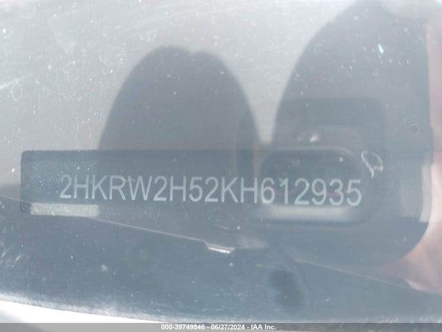 Honda CR-V EX 2019 2HKRW2H52KH612935 Image 9