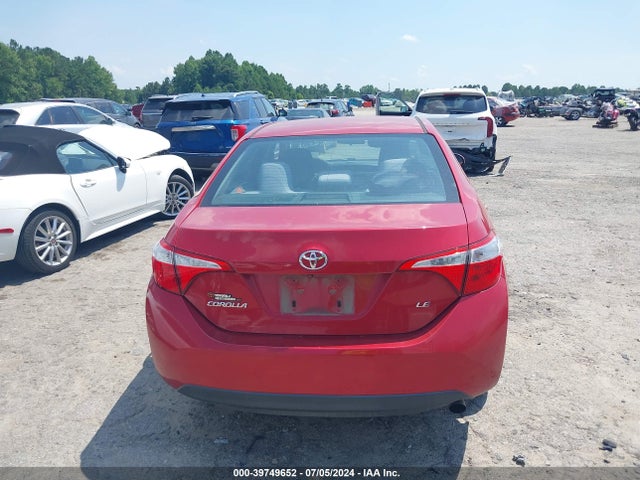 Toyota COROLLA LE 2015 2T1BURHE7FC340262 Image 16