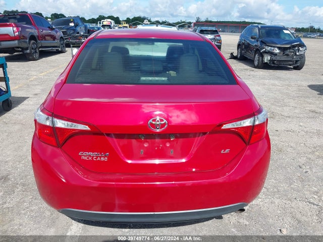 Toyota COROLLA LE 2016 2T1BURHE7GC653443 Image 16