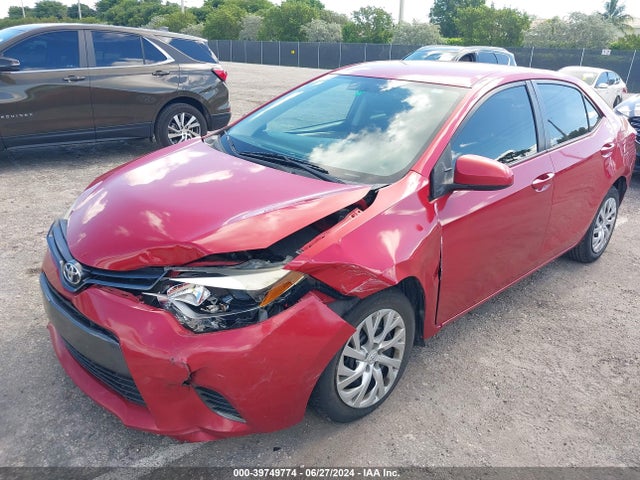 Toyota COROLLA LE 2016 2T1BURHE7GC653443 Image 6