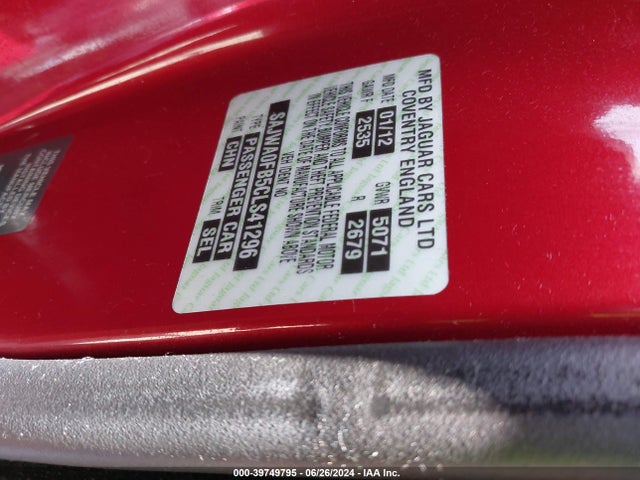 2012 JAGUAR XF SAJWA0FB5CLS41296 Photo 8