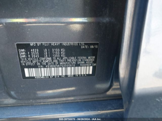 4S3BNEN67G3005810 Subaru Legacy 3.6r Limited