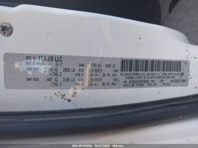 2C4RDGCG3HR726384 Dodge Grand Caravan Sxt