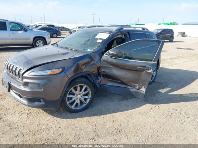 1C4PJLDB2JD604510 Jeep Cherokee Limited Fwd