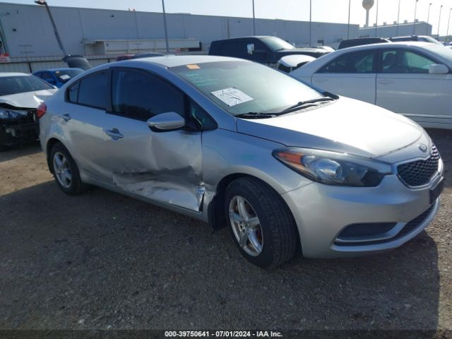 KNAFK4A61E5095271 KIA FORTE LX