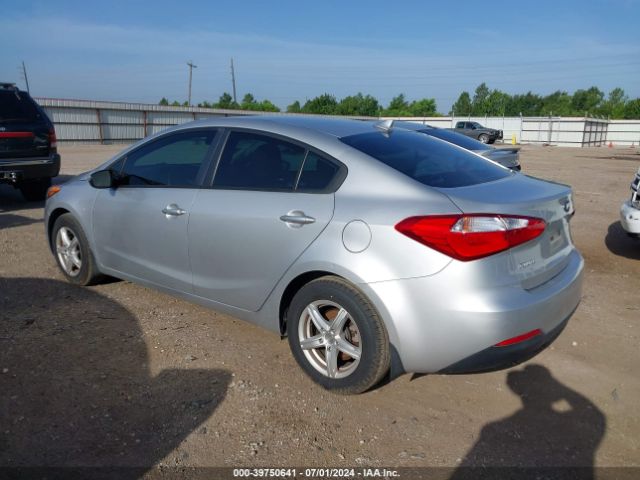 KNAFK4A61E5095271 KIA FORTE LX
