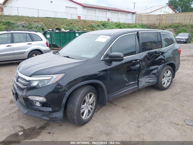 Honda PILOT LX 2016 5FNYF5H15GB040890 Image 2