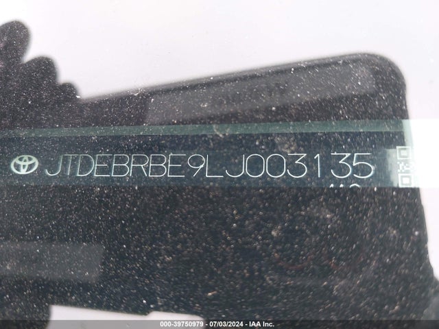 JTDEBRBE9LJ003135 Toyota Corolla Hybrid Le