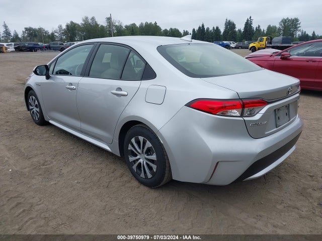 JTDEBRBE9LJ003135 Toyota Corolla Hybrid Le