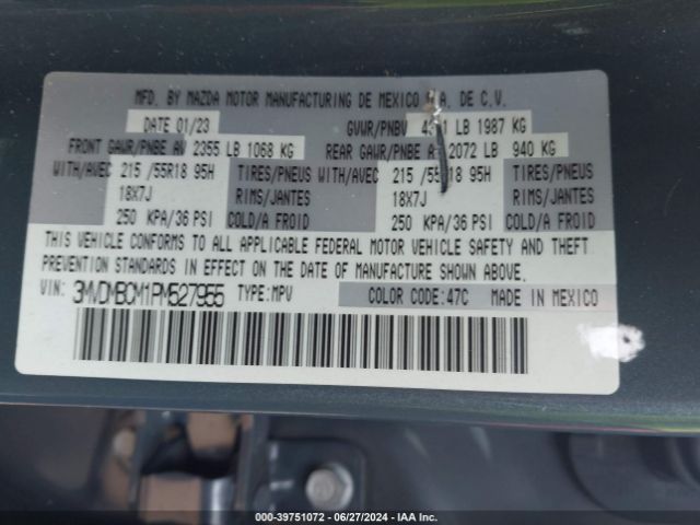 3MVDMBCM1PM527955 Mazda Cx-30 2.5 S Carbon Edition