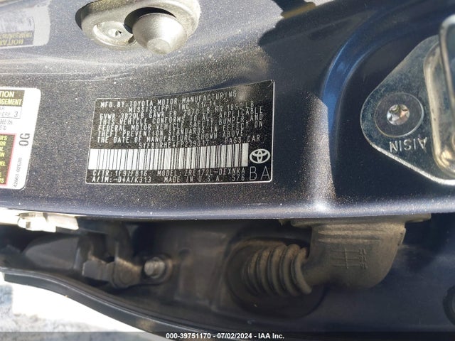 Toyota COROLLA LE 2015 5YFBURHE4FP239017 Image 9