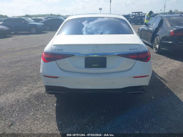 W1K6G6DBXNA126247 Mercedes-Benz S 500 4matic