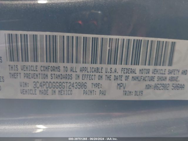 3C4PDDGG8GT243906 Dodge Journey Crossroad Plus