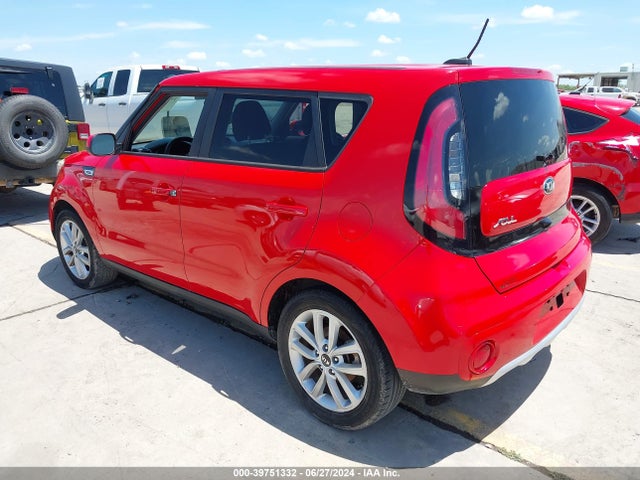 2017 Kia Soul + მანქანა იყიდება აუქციონზე, vin: KNDJP3A58H7415338, აუქციონის ნომერი: 39751332