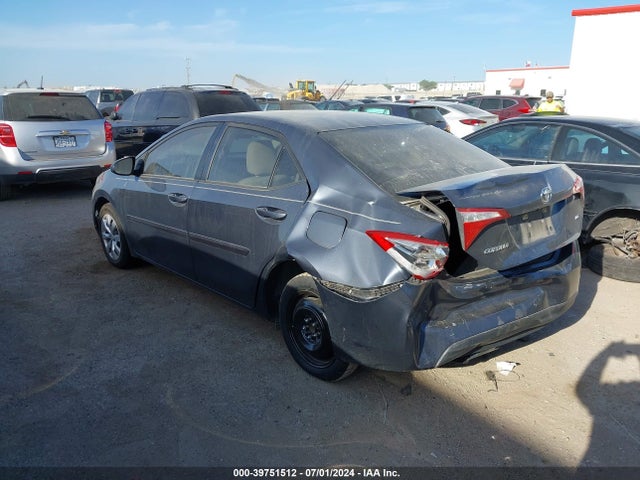 Toyota COROLLA LE 2015 5YFBURHE1FP301313 Image 3