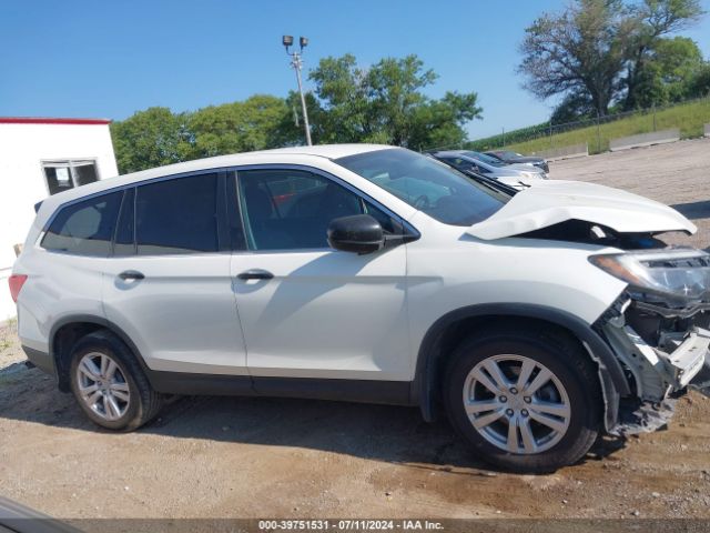 5FNYF6H19JB073212 Honda PILOT LX