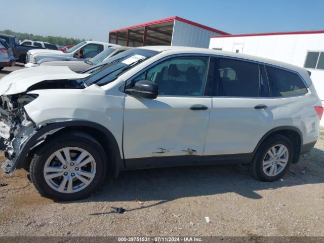 5FNYF6H19JB073212 Honda PILOT LX