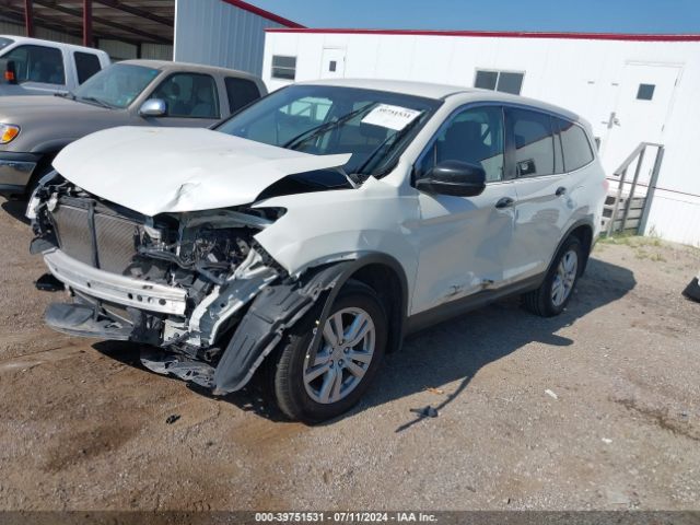 5FNYF6H19JB073212 Honda PILOT LX