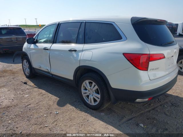 5FNYF6H19JB073212 Honda PILOT LX