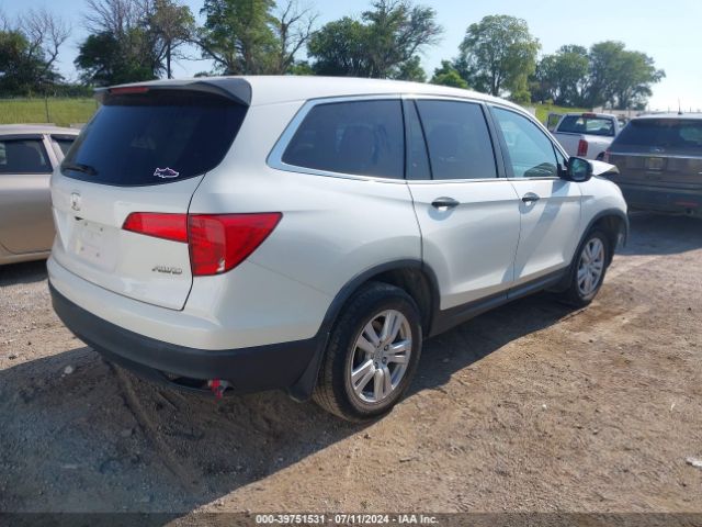 5FNYF6H19JB073212 Honda PILOT LX