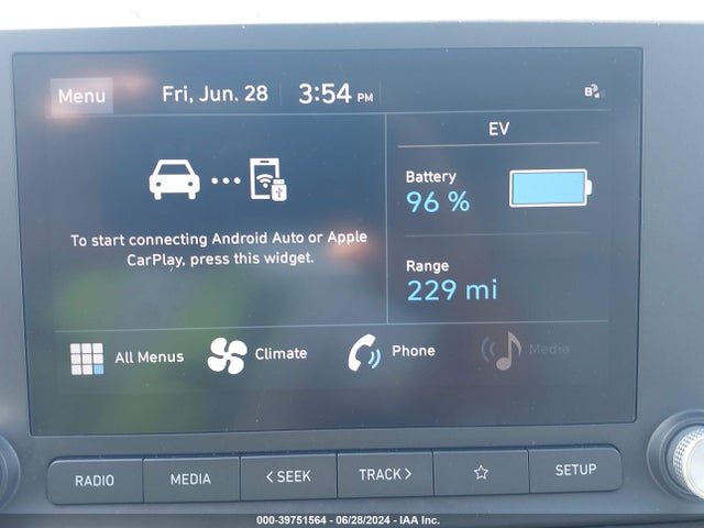 KM8K33AG8NU138216 Hyundai Kona Electric Sel