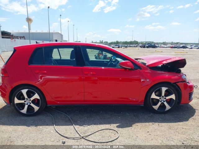 3VW5T7AU8FM007000 Volkswagen Golf Gti 2.0t S 4-door