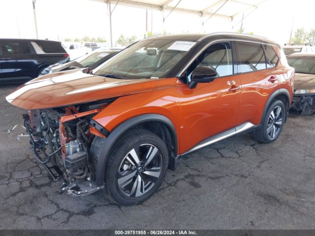 JN8AT3CA1MW025966 Nissan Rogue Sl Fwd