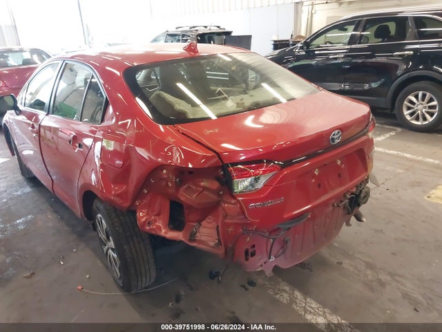 JTDEAMDE9MJ005133 Toyota Corolla Hybrid Le